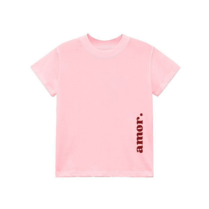 Áo Thun Form Fit Mẫu Amor. Áo Baby Tee Chất Cotton Co Giãn, Thoải Mái | BigBuy360 - bigbuy360.vn