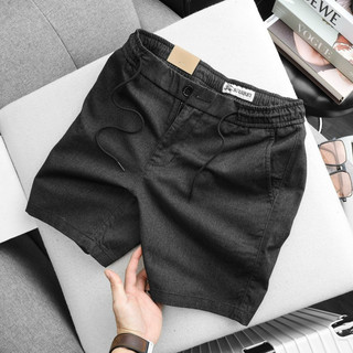Quần short kaki nam BB lưng thun form slimfit
