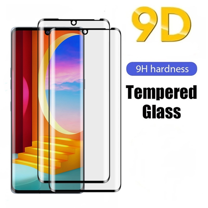 Kính Cường Lực 9H Viền Cong 3D Bảo Vệ Toàn Diện Cho LG Velvet, COMBO 2 Kính Cường Lực LG Velvet full màn, Full Keo Chuẩn