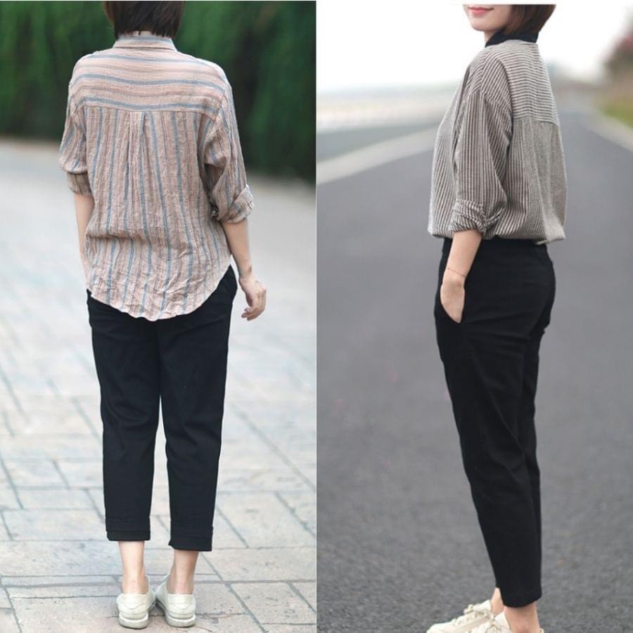 Quần Baggy Kaki Nữ Tokyokei TQH07 Basic năng động trẻ trung phong cách