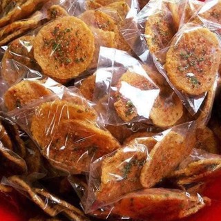 Combo 10 gói cơm cháy chiên mắm, cơm cháy mắm hành đồ ăn vặt Hà My