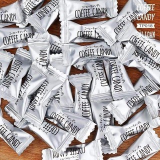 Set 30 viên kẹo hạt cà phê ít đường coffee candy vị cà phê sữa Đài Loan