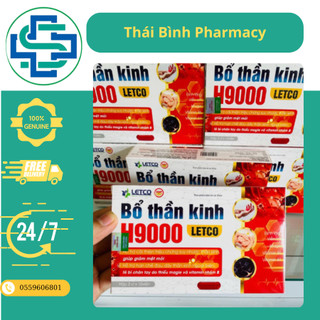 Bổ thần kinh h9000 letco - hộp 30v
