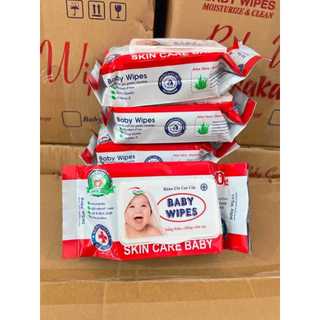 Gói 80 khăn giấy ướt baby wipes- khăn ướt cho bé