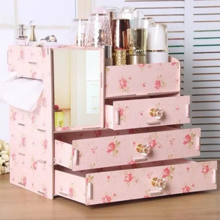 Kệ đựng đồ trang điểm có gương