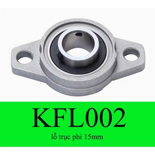 Gối đỡ kfl002, gối đỡ vòng bi lỗ trục 15mm