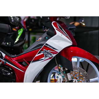 TEM SIRIUS RC V3 ĐỎ TRẮNG MỚI HOT
