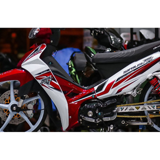 TEM SIRIUS RC V3 ĐỎ TRẮNG MỚI HOT