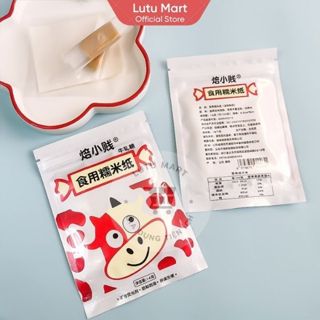  Giấy Gạo Gói Kẹo Nougat 100-500 Tờ - Lutu Mart 