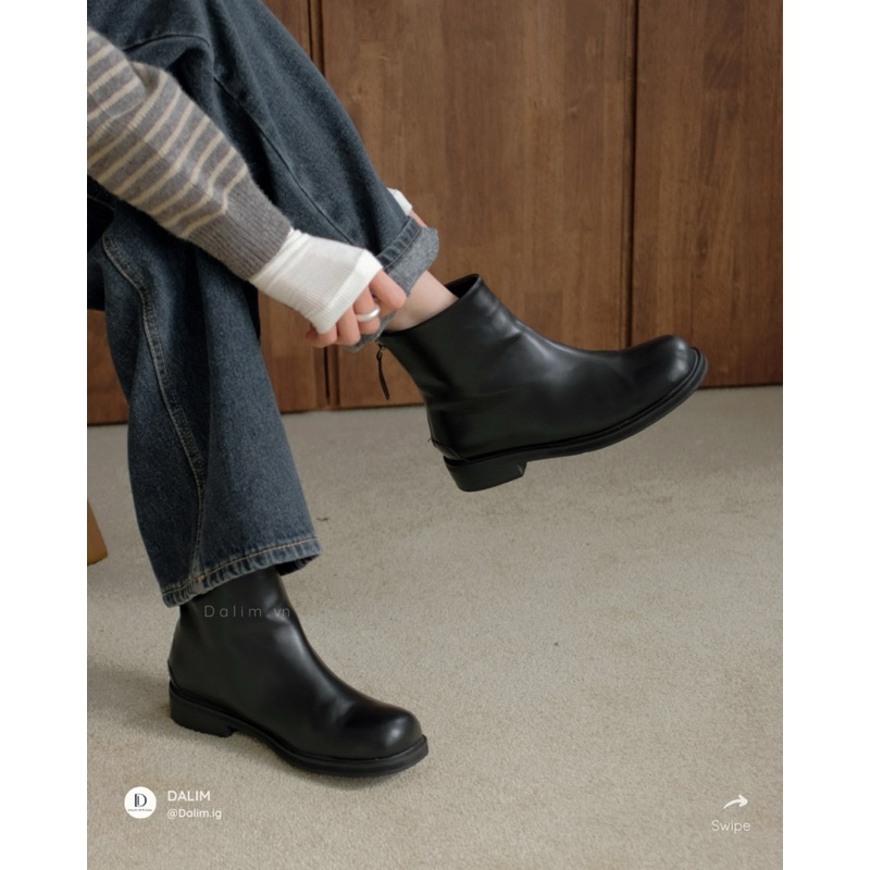 Boco Round Derby Ankle Boots