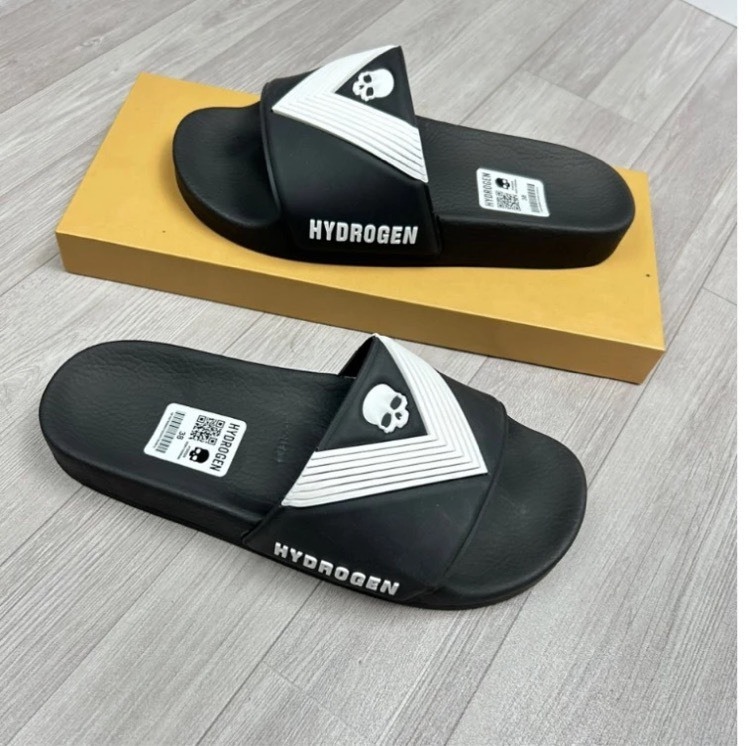 Dép Quai Ngang Nam Nữ Hydrogen, Dép đầu nâu đi êm chân thời thượng, dễ đi