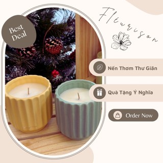 Hũ gốm nến thơm decor