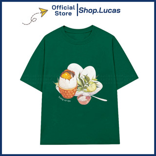 Áo Thun Ẩm Thực Việt Nam TRỨNG VỊT LỘN Unisex Nam Nữ Shop.Lucas