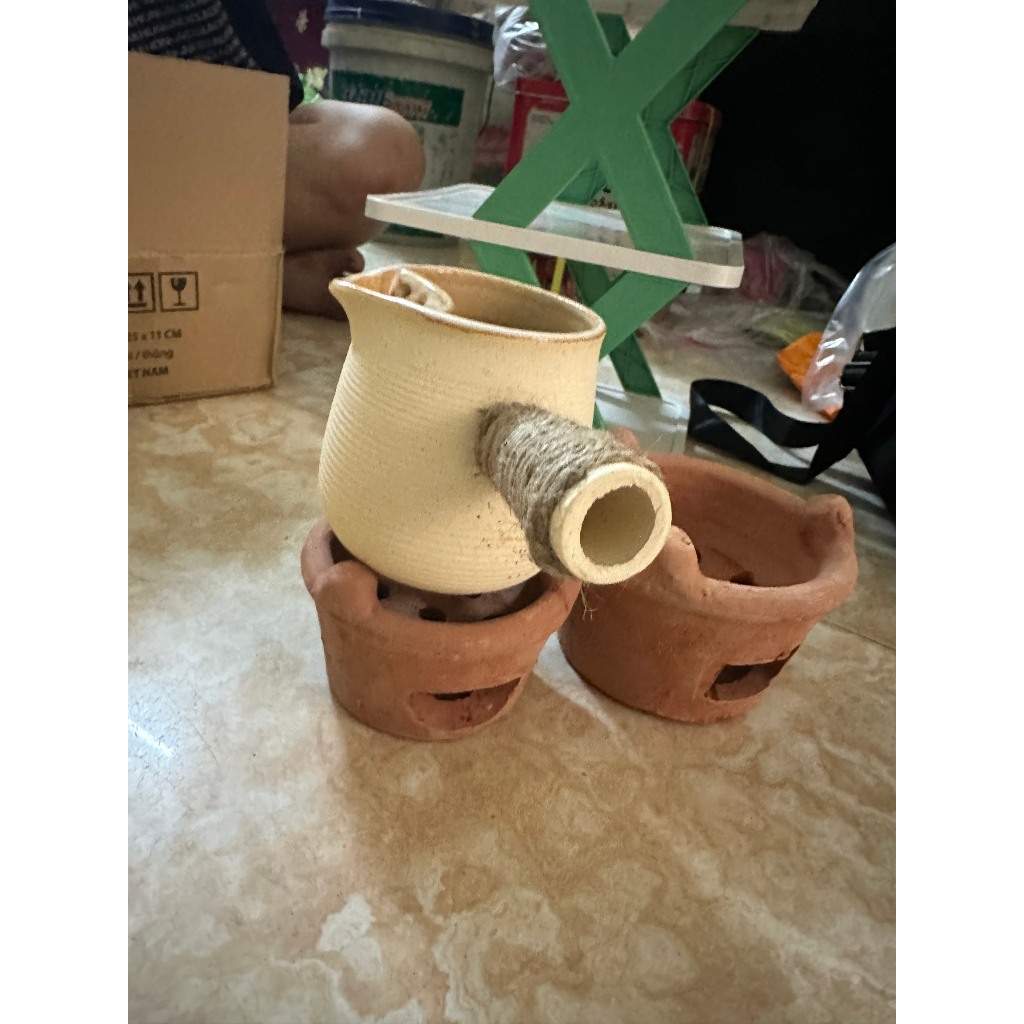combo 3 lò đất nhỏ nấu trà sữa ( chỉ bán lò )