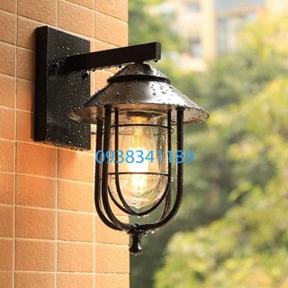 Đèn tường Vintage Treo Tường Gắn Cột Trang Trí Ngoài Trời