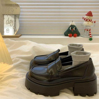 Giày oxford nữ độn đế phong cách ulzzang Hàn quốc GD041