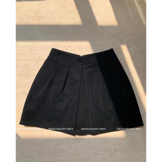 Juliet mini skirt - chân váy nhung đen ngắn seduisant.rev