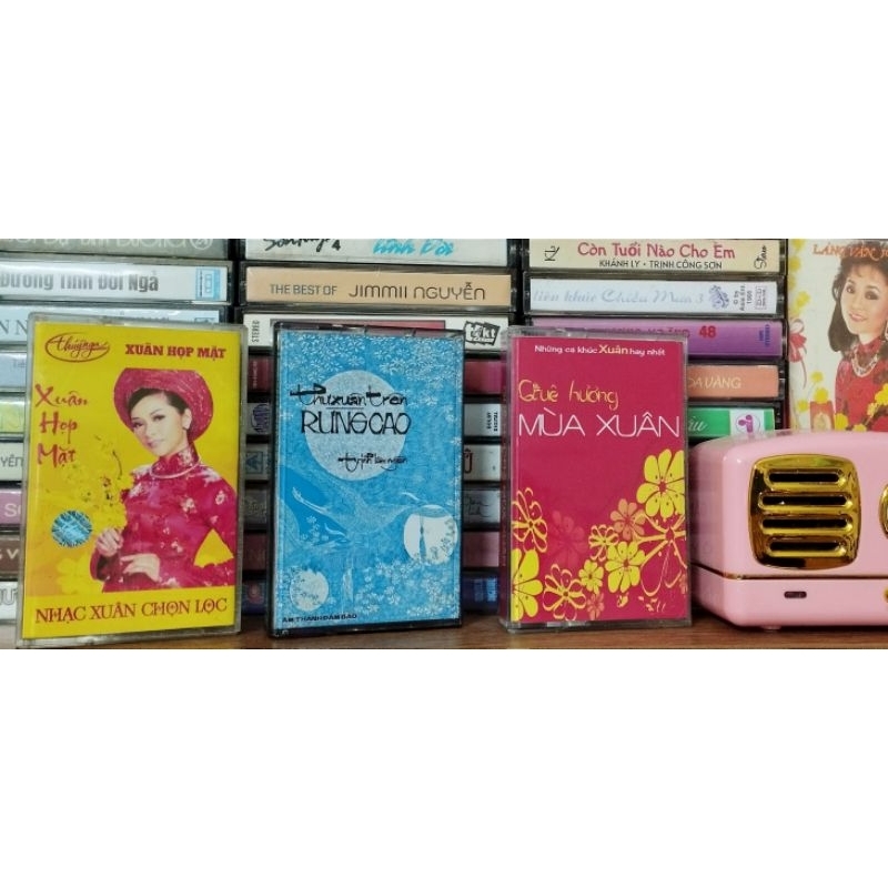 3 băng cassette nhạc xuân Chrome Type ll