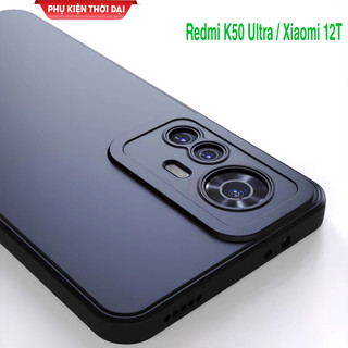 Ốp lưng Redmi K50 Ultra / Xiaomi 12T dẻo màu siêu mỏng ôm máy chống sốc bảo vệ camera