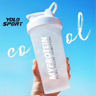Bình Đựng Nước Tập Gym Thể Thao Thể Hình Nhựa My Protein 600ML Chính Hãng Nhiều Màu Cao Cấp Có Lò Xo Lắc Shaker Tiện Lợi