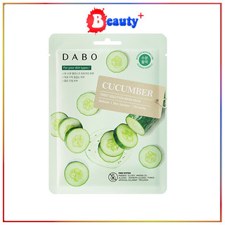 Mặt nạ dưa leo Dabo Cucumber dưỡng ẩm da Hàn Quốc 23g
