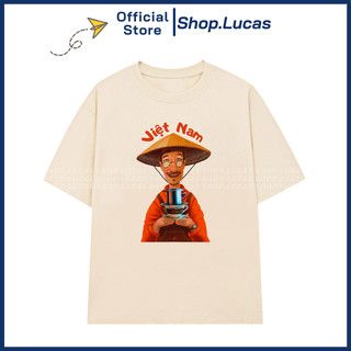 Áo Thun Ẩm Thực Việt Nam CÀ PHÊ MUỐI Unisex Nam Nữ Shop.Lucas