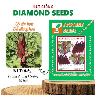 Hạt giống đậu bắp đỏ giàu dinh dưỡng, trồng quanh năm, trái dậu nhiều hạt giống rau củ quả, rau ăn lá dễ trồng