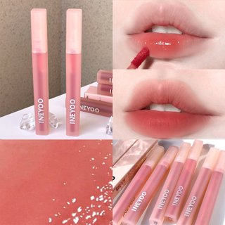  Son bóng INEYOO Soft Matte Water Lip Tint Dưỡng Ẩm Cấp Nước Cao CấpTrang Điểm Mịn Màng Và Sắc Tố 