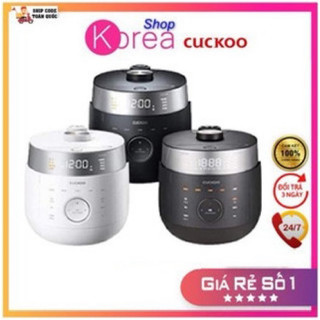 Nồi Cơm Điện Cao Tần Áp Suât Kép Cuckoo CRP-LHTR0610/LHTR1010 FW/FB/FG, Nồi Cơm Điện 1.08L/1.8L, Nội Địa Hàn, BH 24