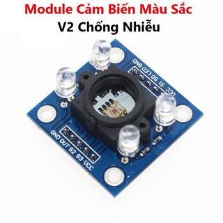 Module cảm biến màu sắc gy-31 tcs230/tcs3200 v2 - chống nhiễu