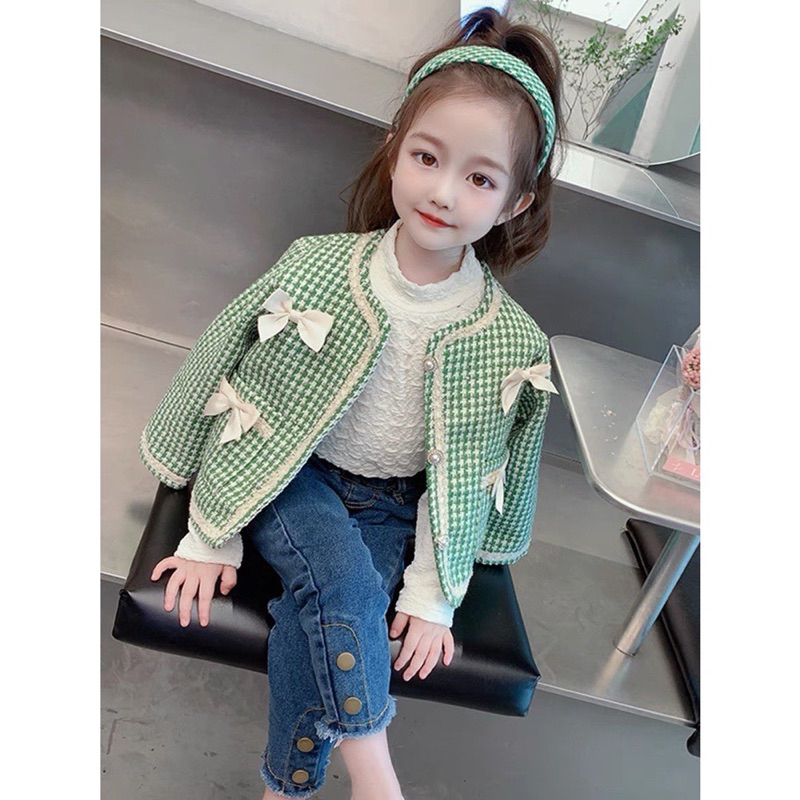 Áo khoác dạ cho bé yêu D100