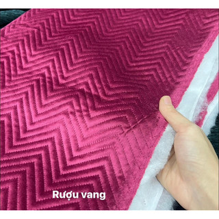 nhung chần bông hàn quốc