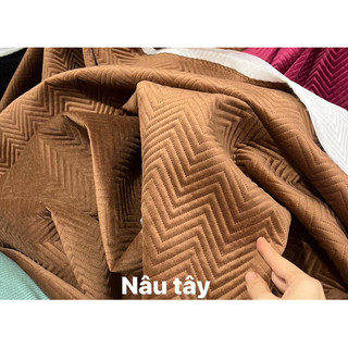 nhung chần bông hàn quốc