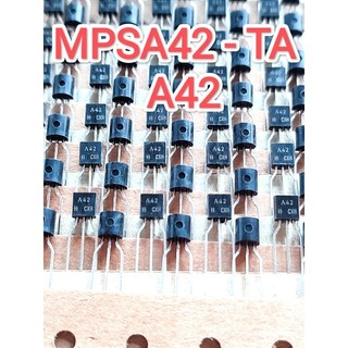 Transistor mpsa42 to-92 npn 500ma 300v hàng chính hãng transistor mps a42 chân cắm chất lượng cao