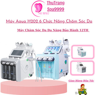 Máy Aqua Super H2O2- 6in1 | Máy Chăm Sóc Da Đa Năng Spa, Bảo Hành 12 Tháng