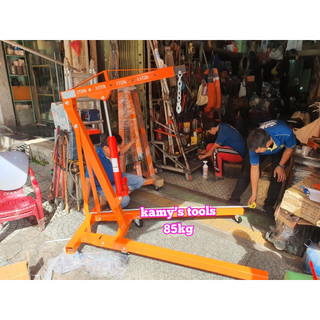 Cẩu móc động cơ ô tô 2 tấn nặng 85kg 2 xy lanh bơm nhanh gấp 2 lần