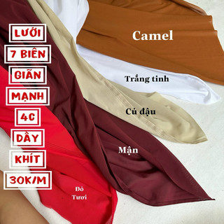 Vải Lưới 7 biên co giãn 4 chiều- may áo lưới hoặc pha phối đồ bơi. 30k/m khổ 1.5m