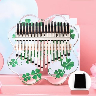 Đàn kalimba trong suốt pha lê 17 phím chính hãng- đầy đủ phụ kiện