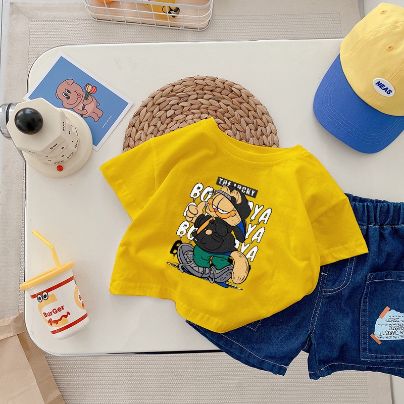 Áo thun Elio cho bé trai, bé gái 7kg đến 30kg họa tiết hoạt hình ATTE290