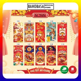 COMBO 1000 Bao Lì Xì Trend 2024 Full 100 Mẫu Hàng Có Sẵn Phong Bao Lì Xì Cao Cấp