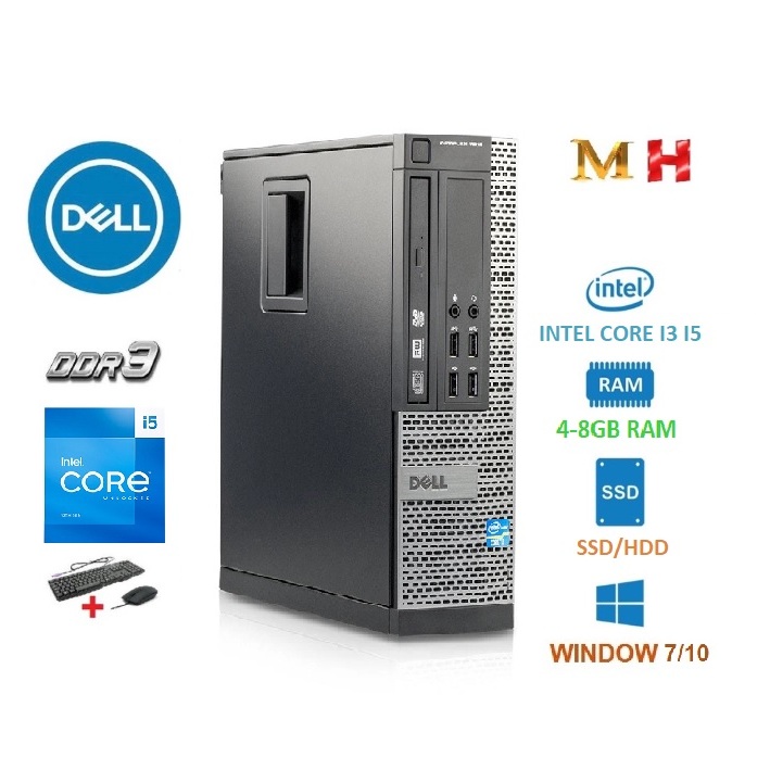 (XẢ KHO GIẢM GIÁ SÂU)Máy Tính Đồng Bộ HP DELL OTIPLEX CORE i3/i5/2-BẢO HÀNH 12 THÁNG-Máy tính bàn | BigBuy360 - bigbuy360.vn