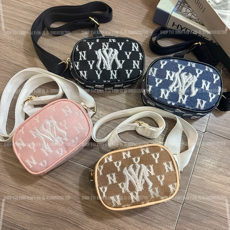 túi đeo chéo mini NY cho bé trai và gá dáng thể thao cá tính năng động cute dễ thương