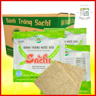 Bánh tráng nước cốt dừa sachi đặc sản bình định gói 70g
