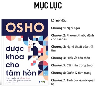 Sách - Dược Khoa Cho Tâm Hồn ( Osho )