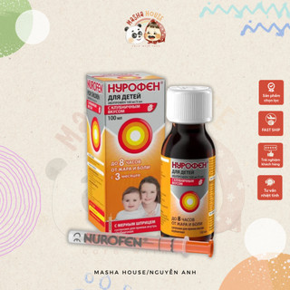Siro nurofen nga cho bé từ 3 tháng tuổi trở lên