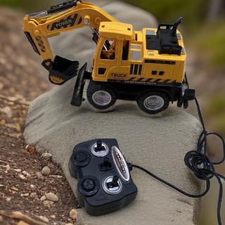 Xe công trình điều dây khiển xích cào - 689-81 1:18