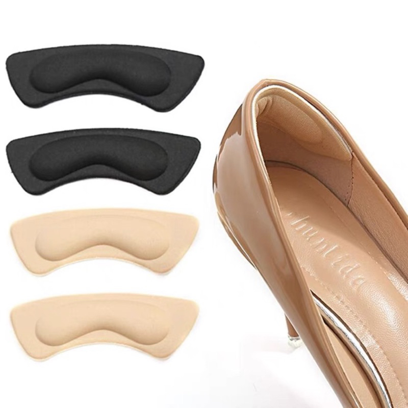 Miếng lót gót giày bảo vệ gót sau chống phồng rộm chân 4D cao cấp SHOES CARE, chống thốn và trầy chân X4