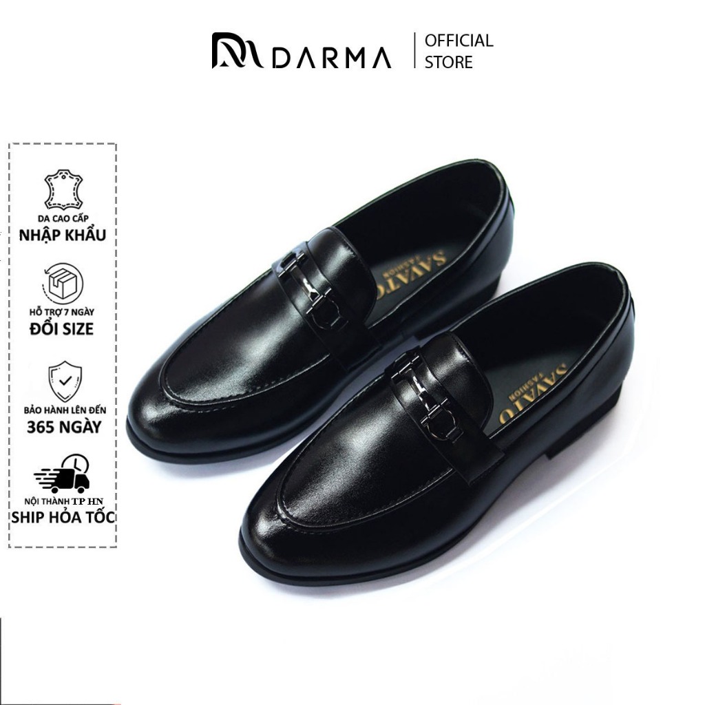 Giày Lười Nam Đẹp Công Sở Cao Cấp DARMA Giày Slip On Nam Kiểu Dáng Trẻ Trung