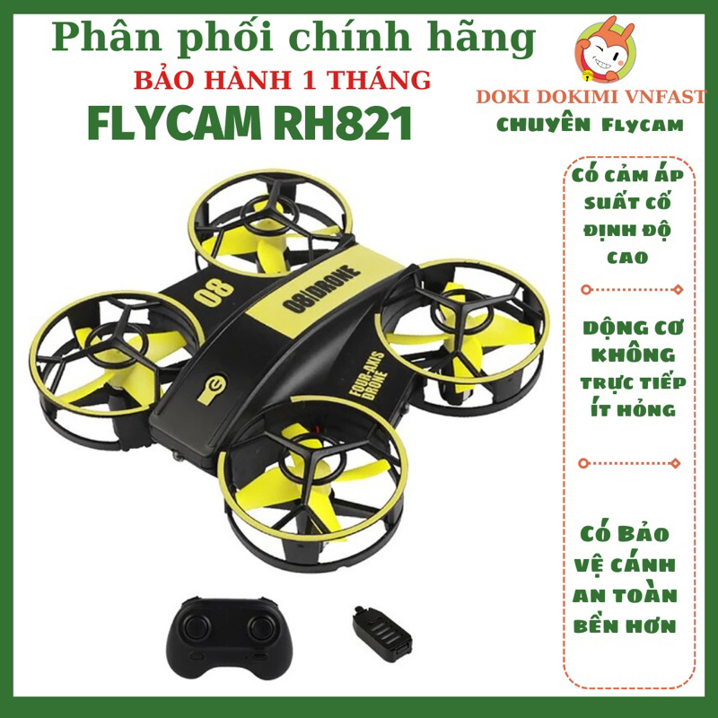 Máy bay 4 cánh Rh821 - Flycam RH821 - RẺ NHẤT 🥇 SHOPEE - bản nâng cấp Rh807 808 809 813 - Không có camera