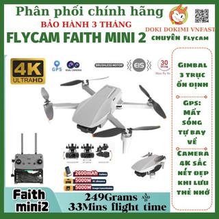 Flycam Cfly Faith Mini 2024 - 4K gimbal 3 trục - 5Km - Chính hãng Bh 3T